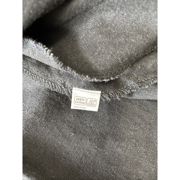 Cupcake International Art to Wear Lagenlook Tunic Top Size S Short Sleeve Cotton - Picture 5 of 8